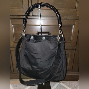Gucci shoulder bag with bamboo-style handle